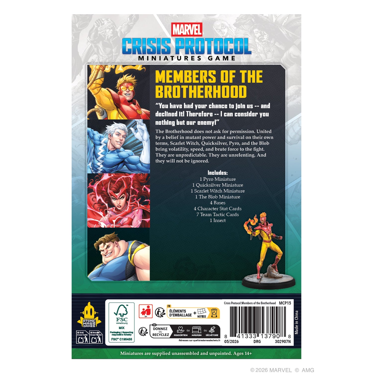 Marvel Crisis Protocol: Members of the Brotherhood