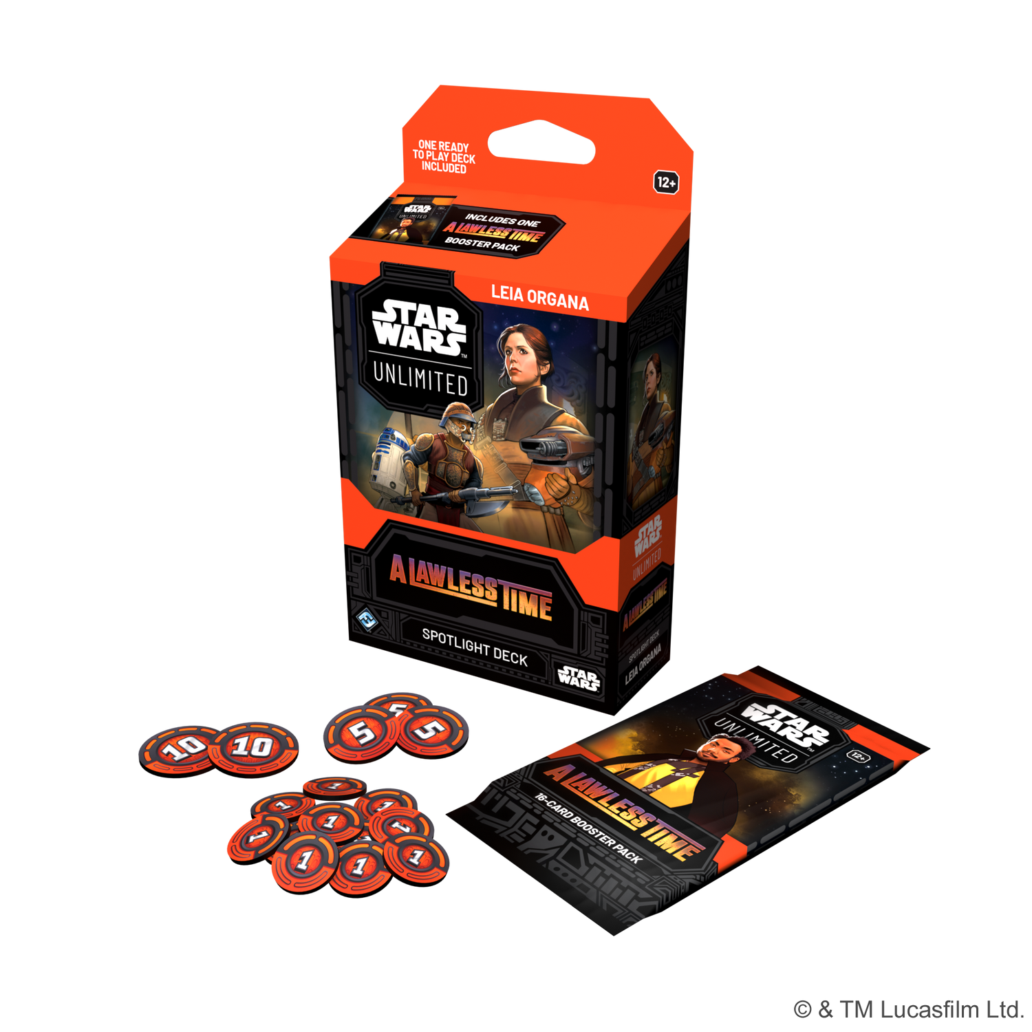 Star Wars Unlimited: A Lawless Time: Spotlight Deck: Leia Organa