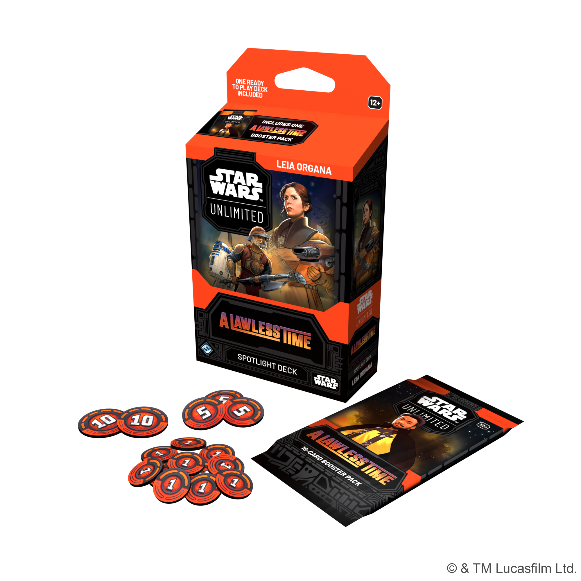 Star Wars Unlimited: A Lawless Time: Spotlight Deck: Leia Organa