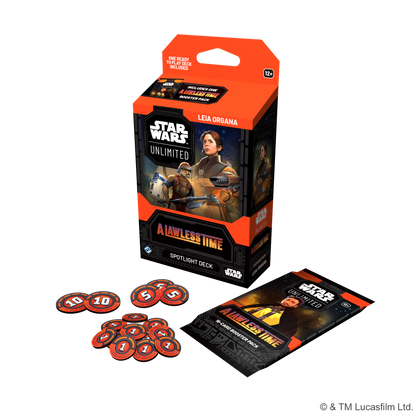 Star Wars Unlimited: A Lawless Time: Spotlight Deck: Leia Organa