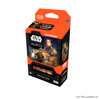 Star Wars Unlimited: A Lawless Time: Spotlight Deck: Leia Organa
