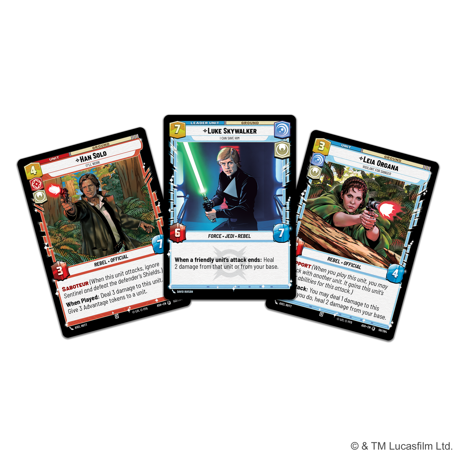 Star Wars Unlimited: Ashes of the Empire: Spotlight Deck - Luke Skywalker