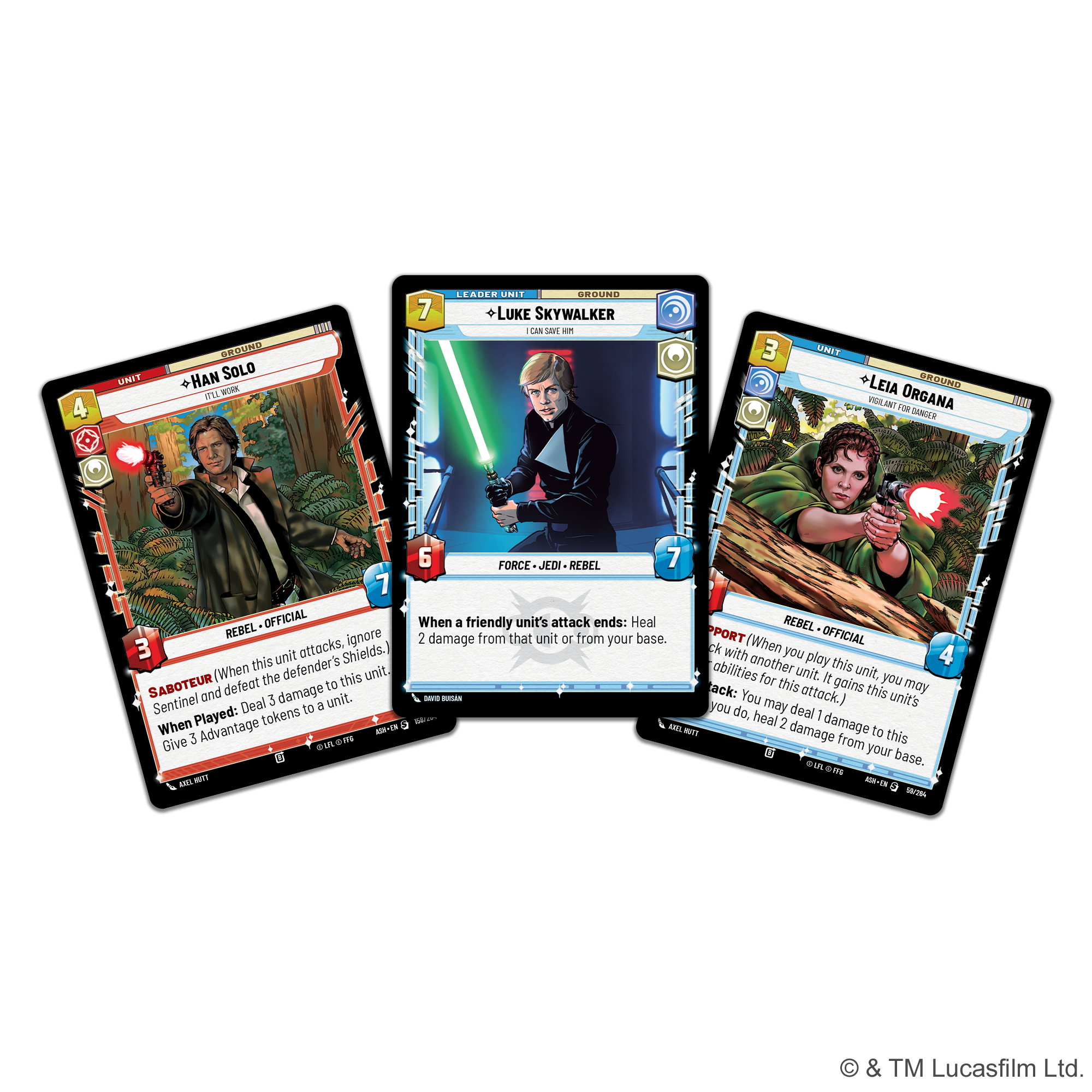 Star Wars Unlimited: Ashes of the Empire: Spotlight Deck - Luke Skywalker
