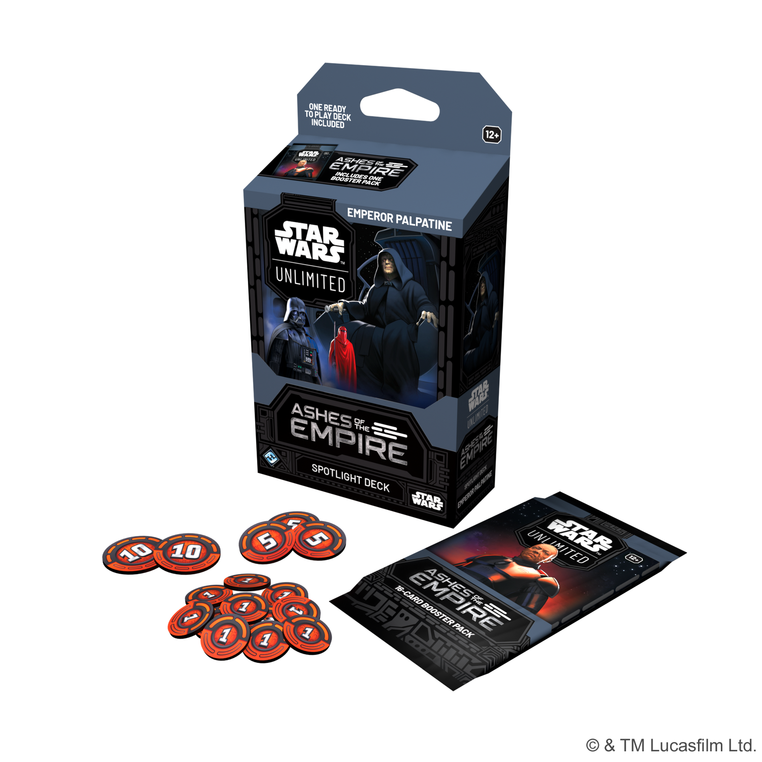 Star Wars Unlimited: Ashes of the Empire: Spotlight Deck - Emperor Palpatine