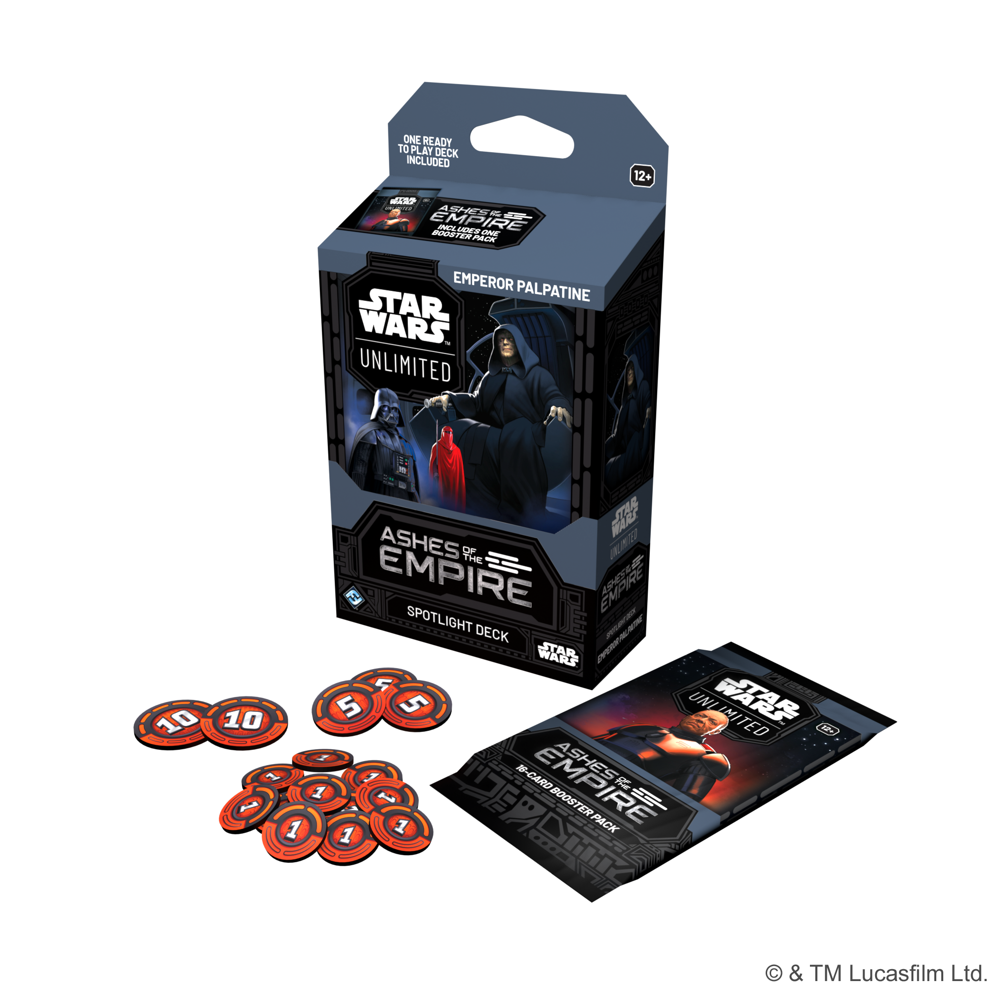 Star Wars Unlimited: Ashes of the Empire: Spotlight Deck - Emperor Palpatine