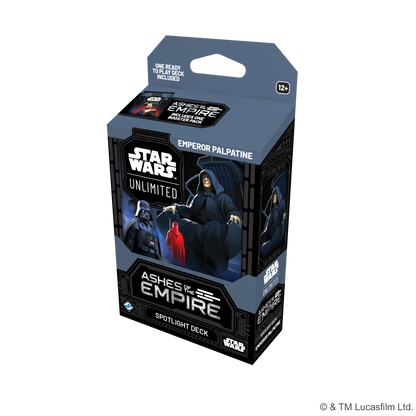 Star Wars Unlimited: Ashes of the Empire: Spotlight Deck - Emperor Palpatine