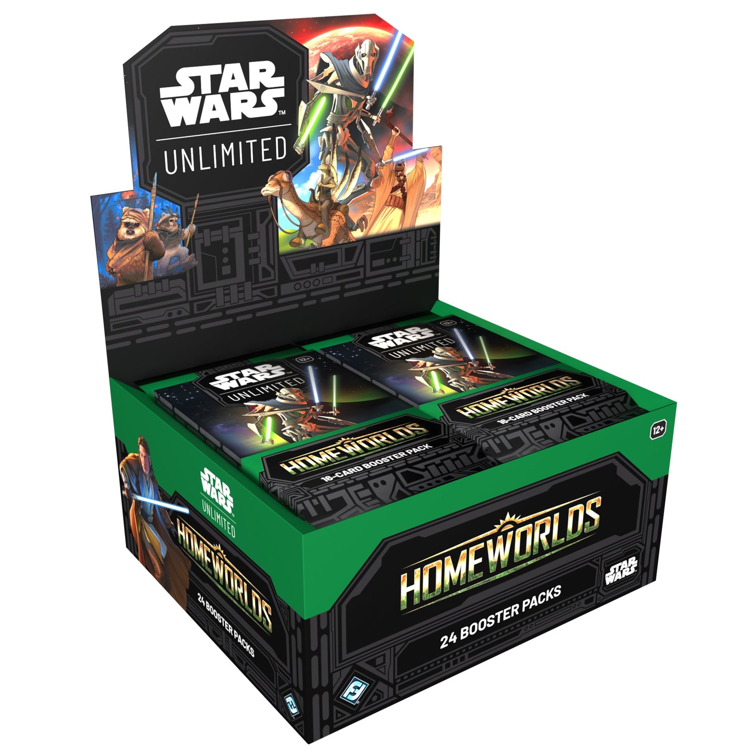 Star Wars Unlimited: Homeworlds: Booster Display