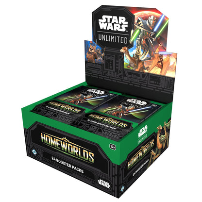 Star Wars Unlimited: Homeworlds: Booster Display