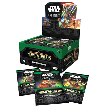 Star Wars Unlimited: Homeworlds: Booster Display