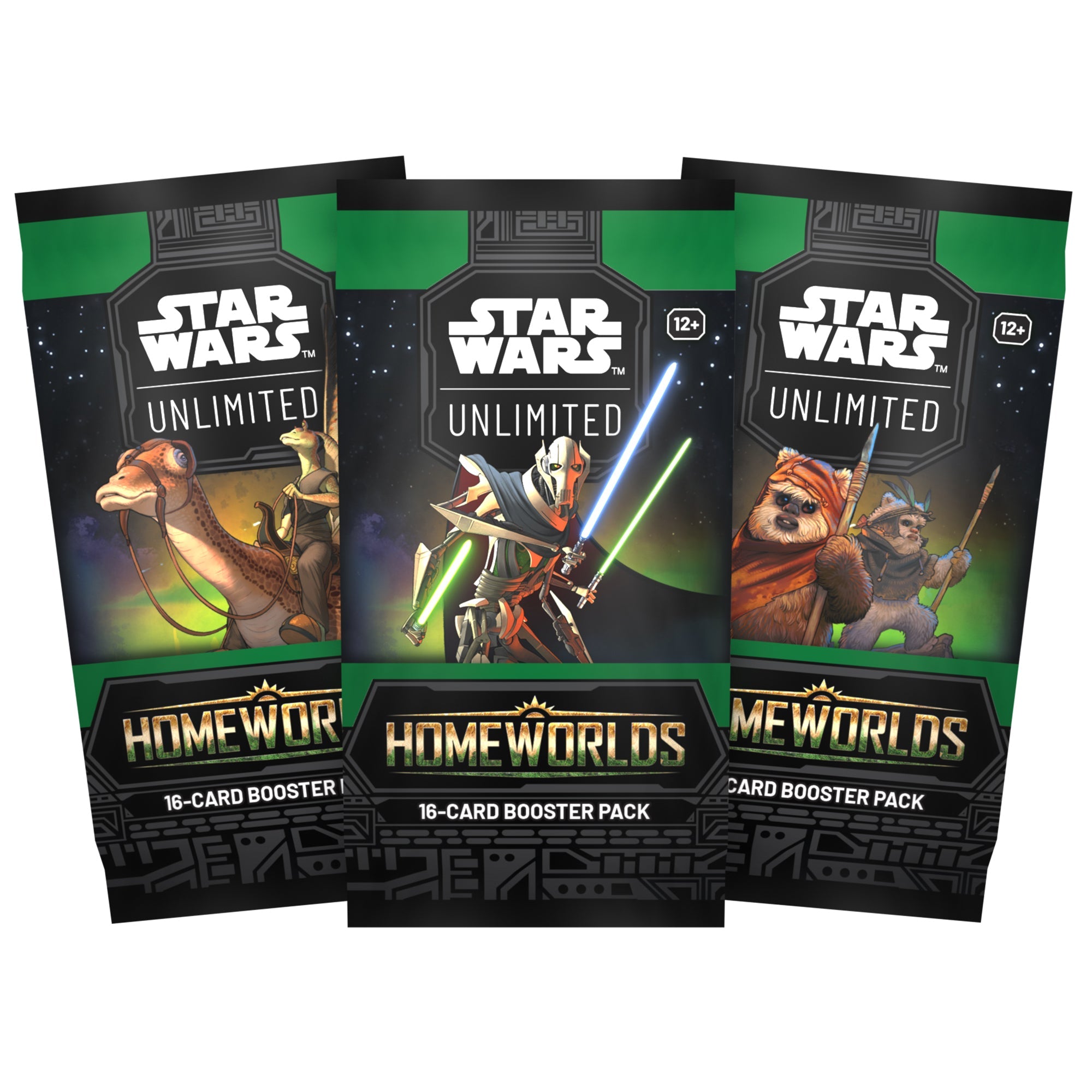 Star Wars Unlimited: Homeworlds: Booster Display