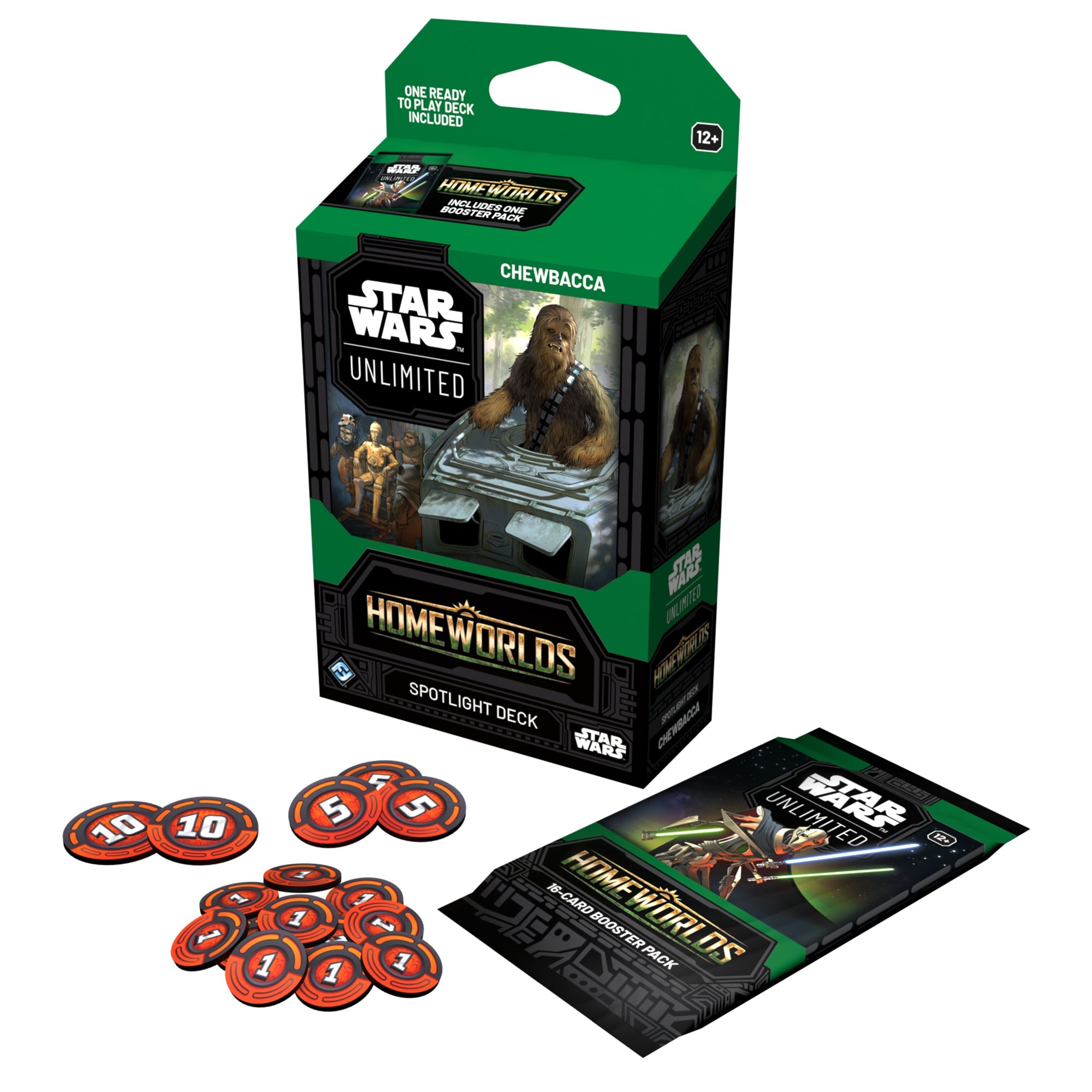 Star Wars Unlimited: Homeworlds: Spotlight Deck - Chewbacca