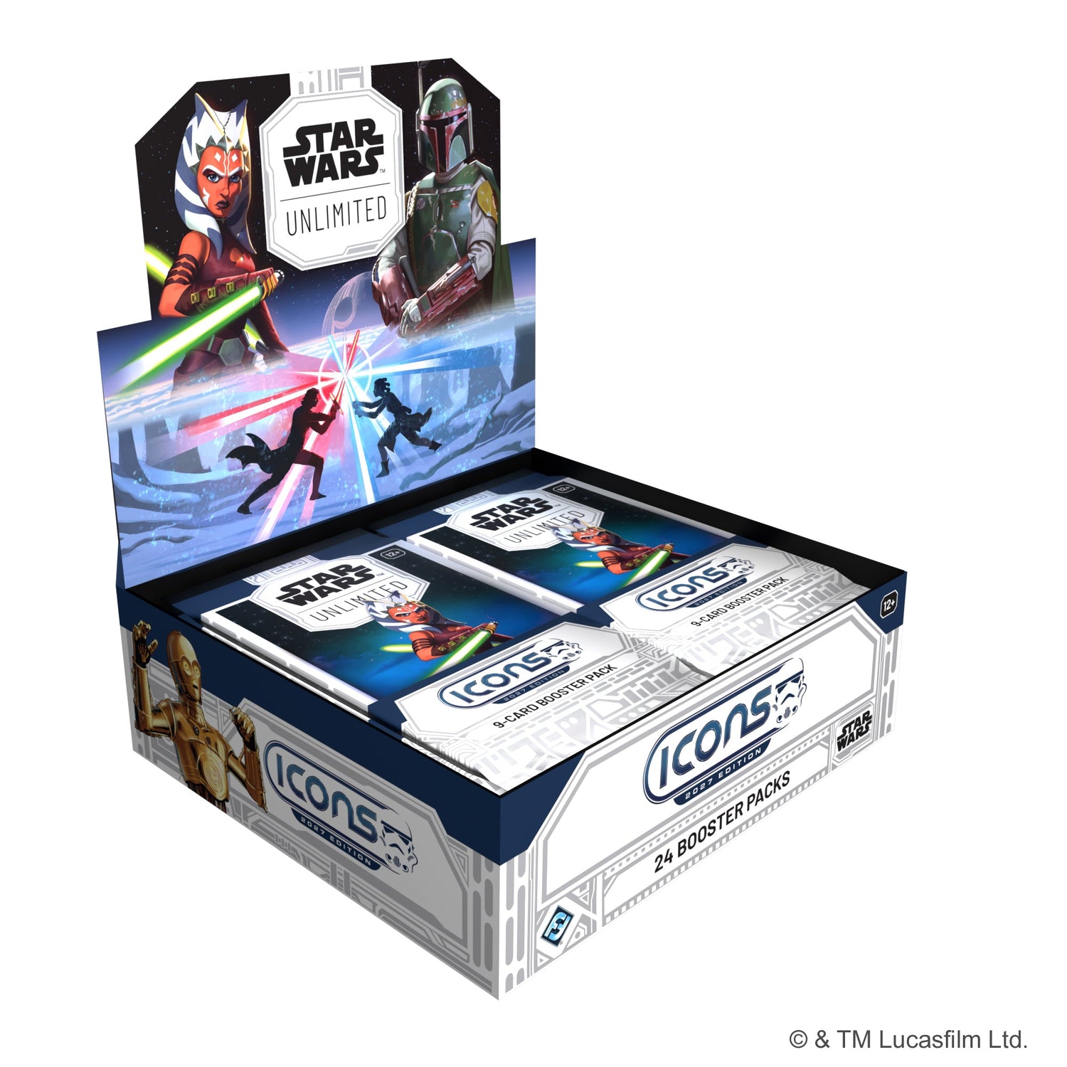 Star Wars Unlimited: Icons 2027 Edition: Booster Display