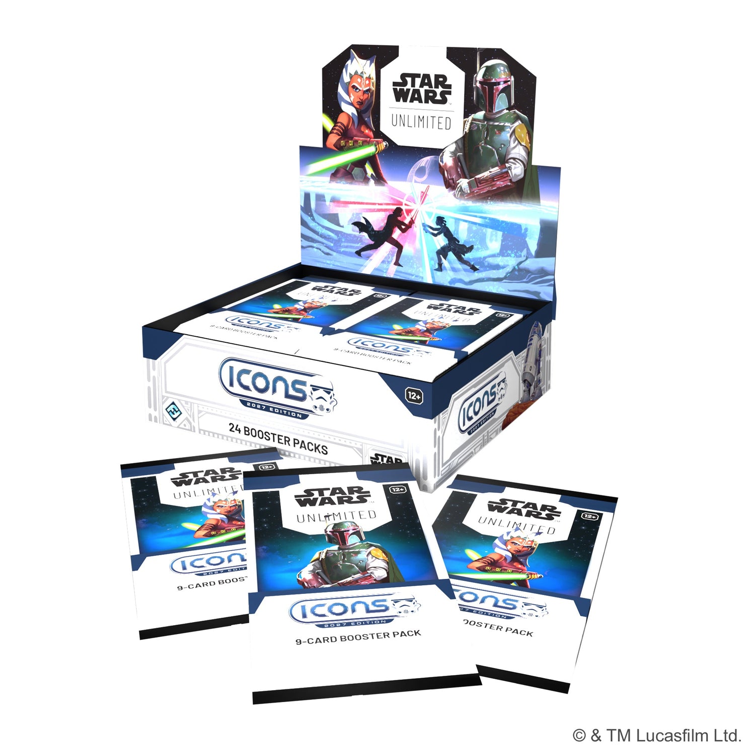 Star Wars Unlimited: Icons 2027 Edition: Booster Display