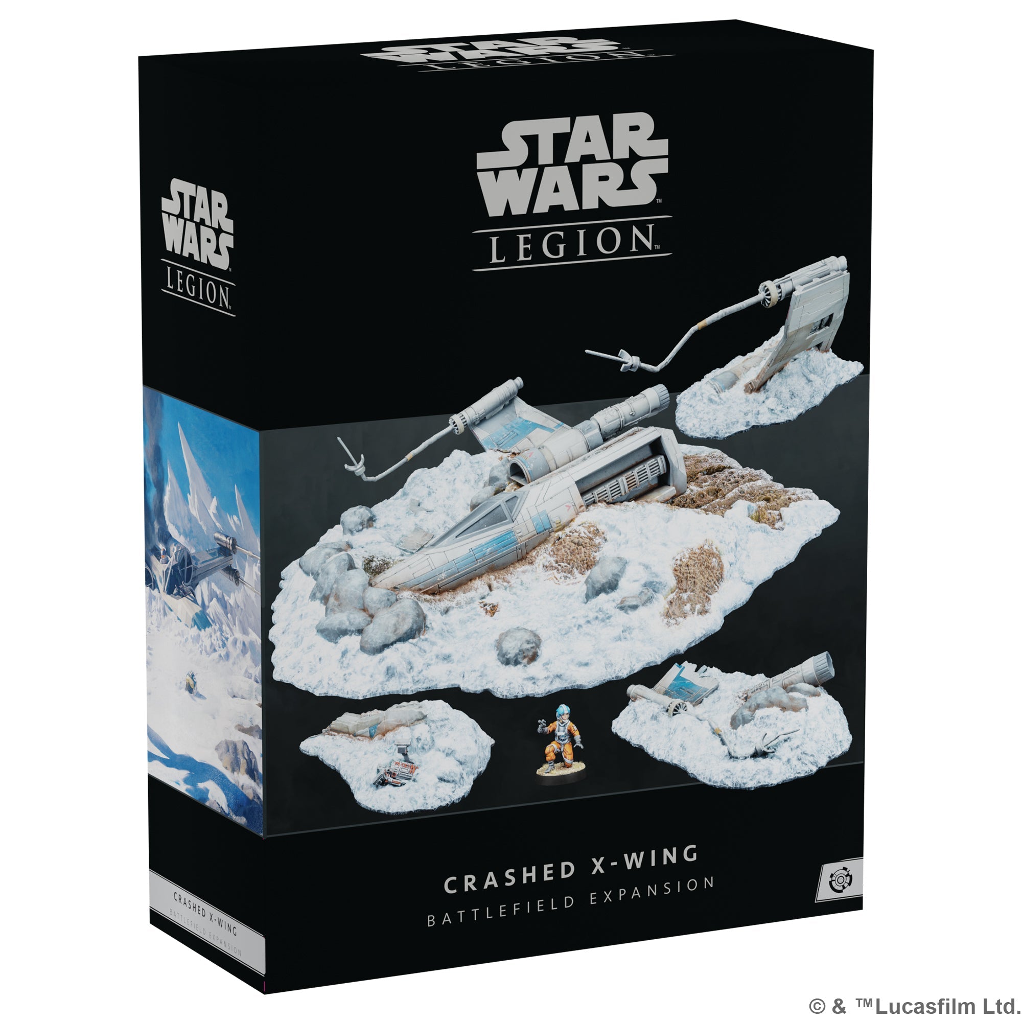 Star Wars Legion: Crashed X-Wing Terrain