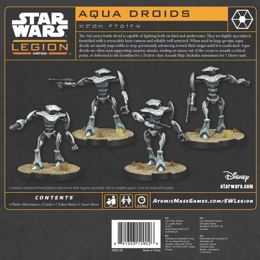 Star Wars Legion - Aqua Droid Unit Expansion