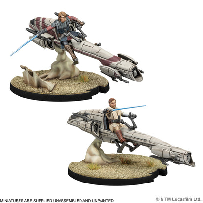 Star Wars Legion: Jedi General on BARC Speeder