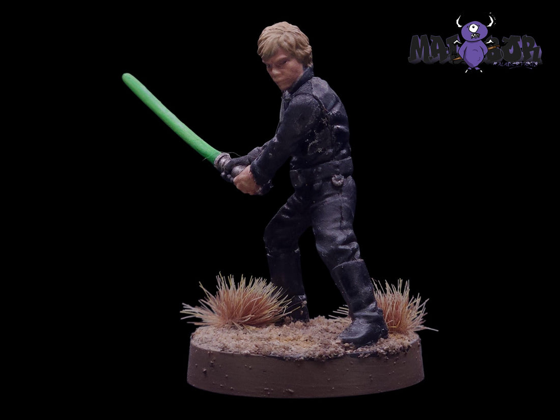 Fully painted Star Wars Legion: Heroes of the Rebellion Character Pack by Malabor Paints