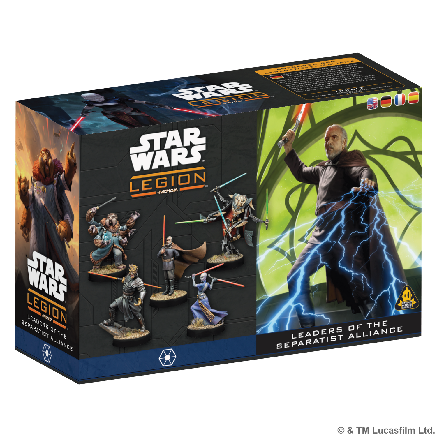 Star Wars Legion: Leaders of the Separatist Alliance