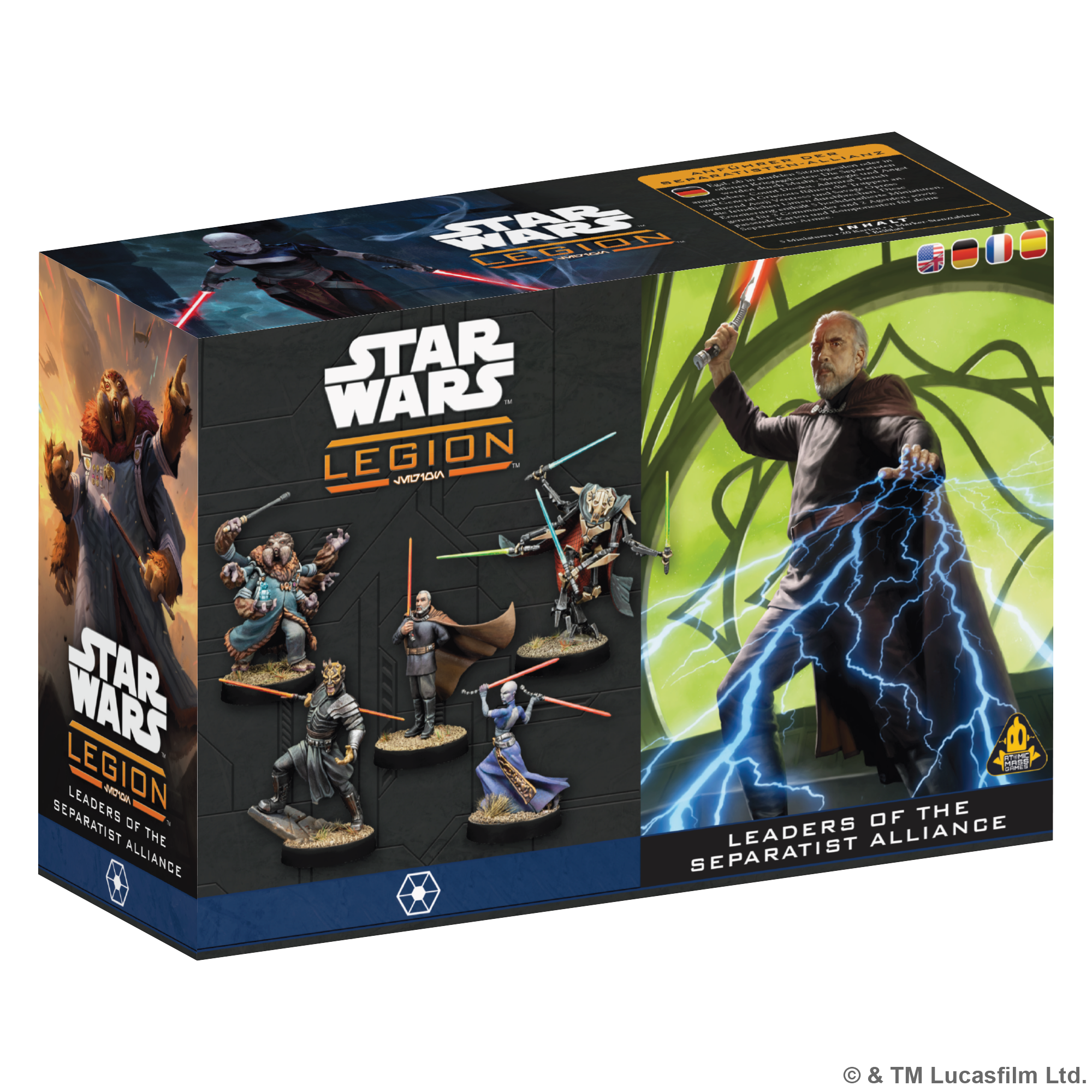 Star Wars Legion: Leaders of the Separatist Alliance