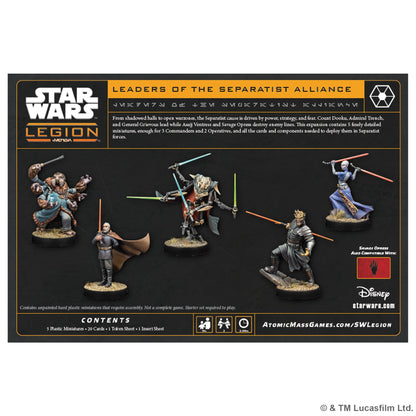 Star Wars Legion: Leaders of the Separatist Alliance