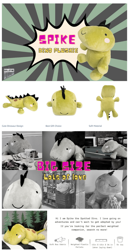 Spike the Big Weighted Dinosaur