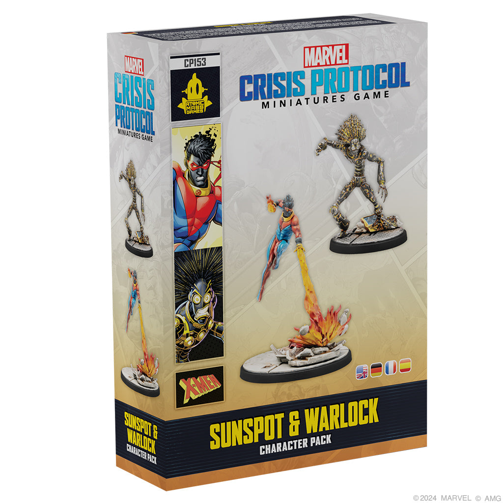 Marvel: Crisis Protocol - Sunspot &amp; Warlock