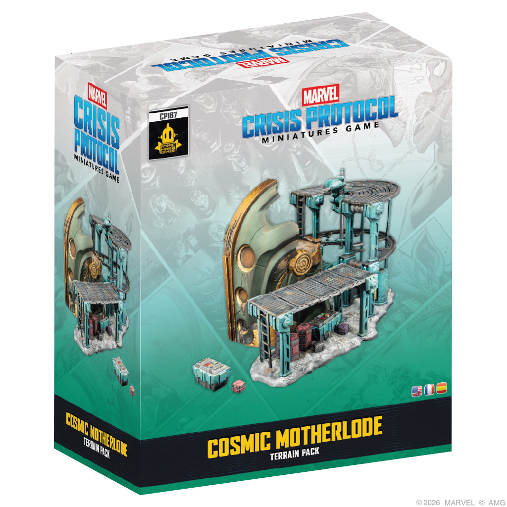 PRE-ORDER: Marvel: Crisis Protocol – Cosmic Motherlode Terrain Pack