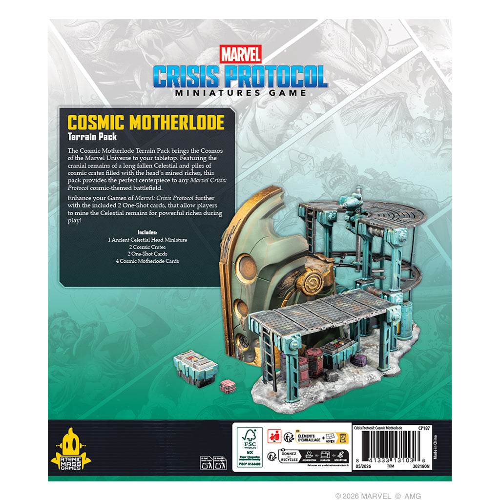PRE-ORDER: Marvel: Crisis Protocol – Cosmic Motherlode Terrain Pack