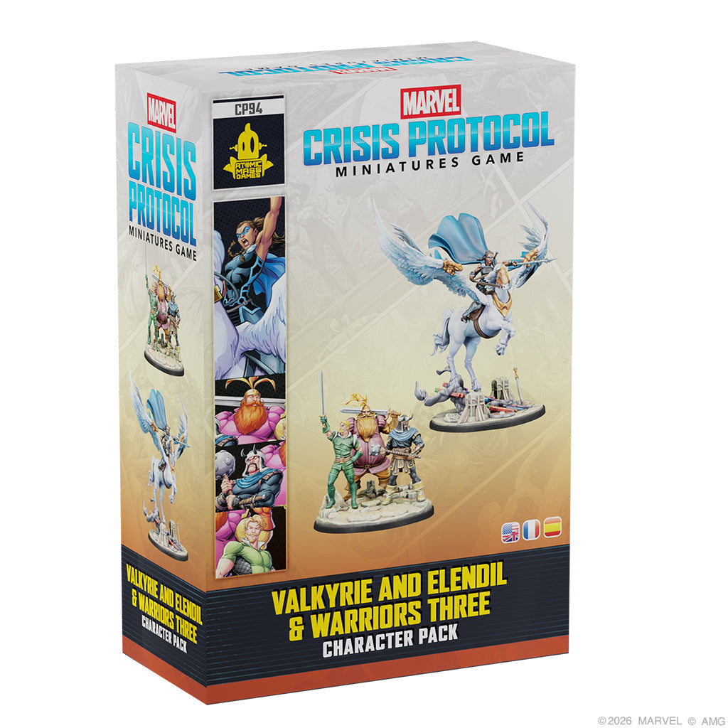 Marvel: Crisis Protocol – Valkyrie on Elendil &amp; Warriors Three