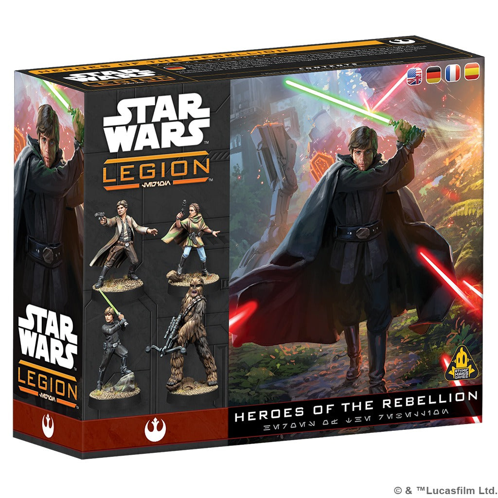 Pre-Order: Star Wars: Legion - Heroes of the Rebellion Character Pack