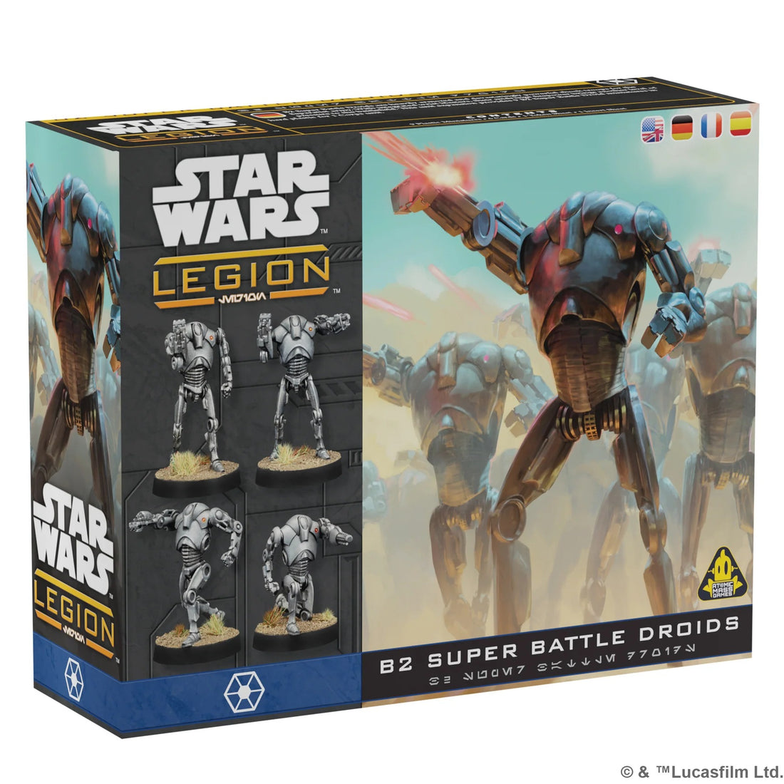 Star Wars: Legion - B2 Super Battle Droids Unit (Re-Sculpt)