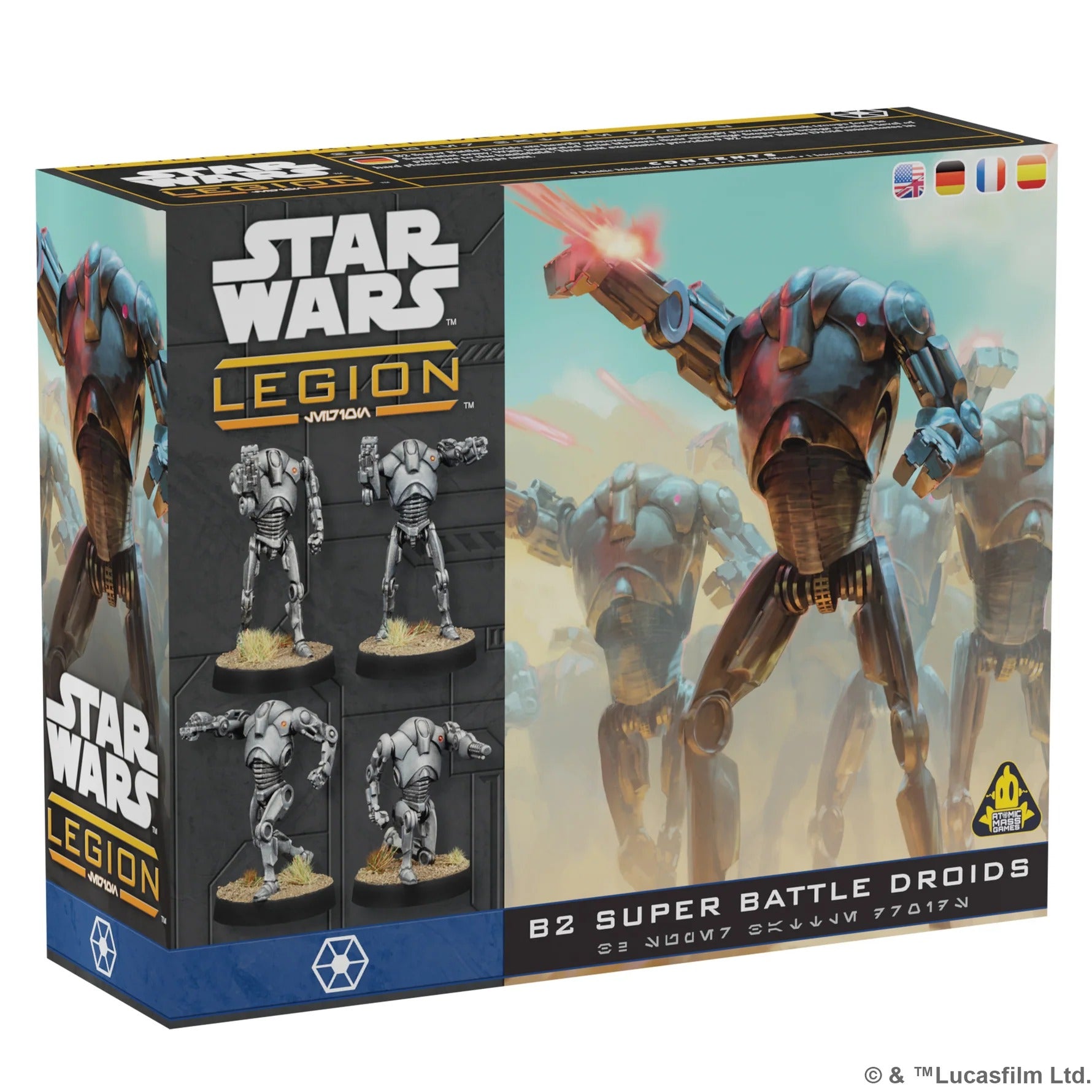 Star Wars: Legion - B2 Super Battle Droids Unit (Re-Sculpt)