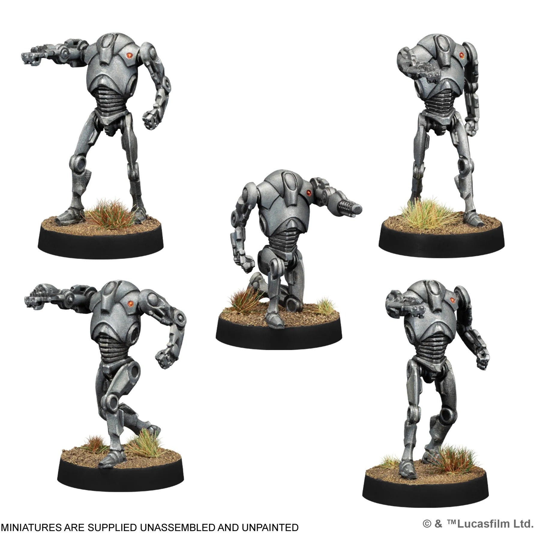 Star Wars: Legion - B2 Super Battle Droids Unit (Re-Sculpt)