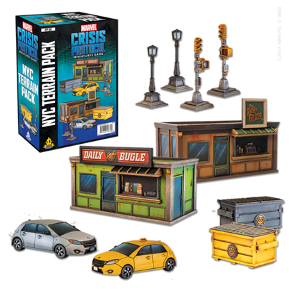 Marvel: Crisis Protocol - NYC Terrain Pack