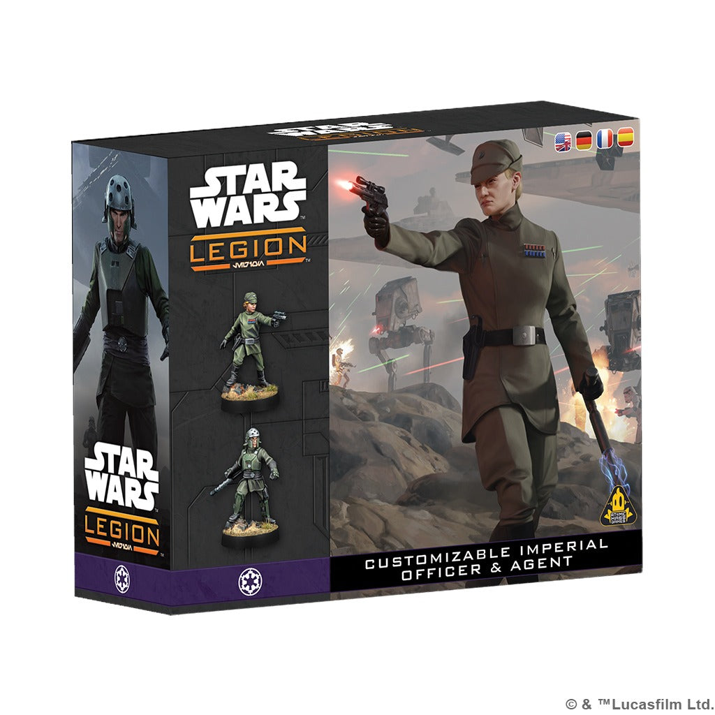 Pre-Order: Star Wars: Legion - Customizable Imperial Officer &amp; Agent