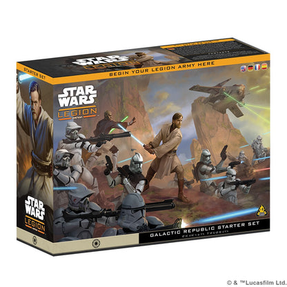 Pre-Order: Star Wars: Legion - Galactic Republic Starter Set