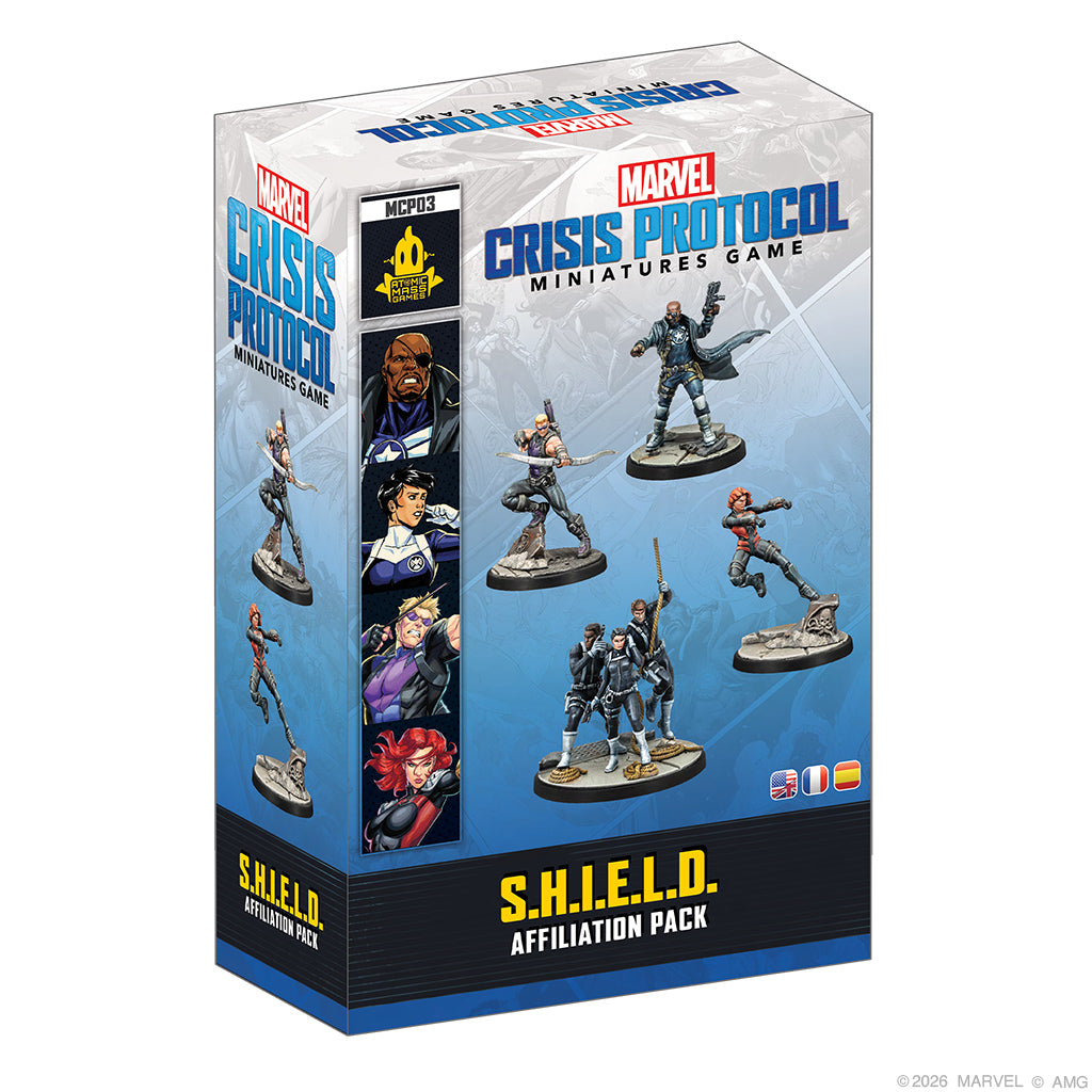 PRE-ORDER: Marvel: Crisis Protocol – S.H.I.E.L.D Affiliation Pack