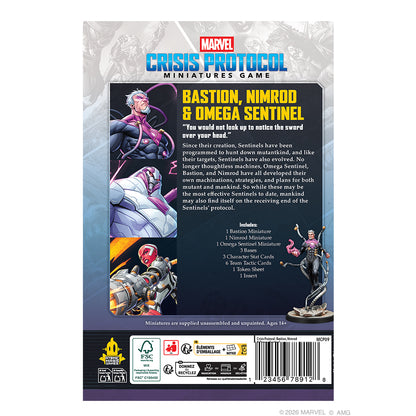 Marvel: Crisis Protocol – Bastion, Nimrod &amp; Omega Sentinel