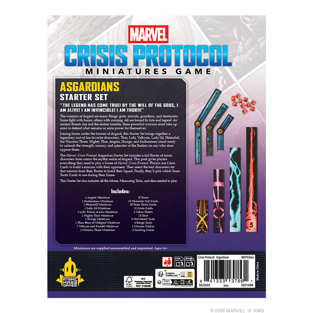 PRE-ORDER: Marvel: Crisis Protocol – Asgardians Starter Set