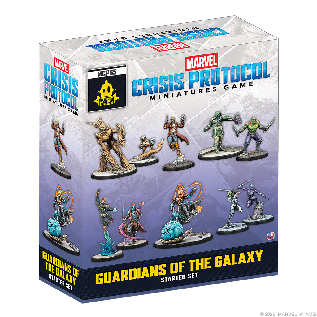 PRE-ORDER: Marvel: Crisis Protocol - Guardians of the Galaxy Starter Set