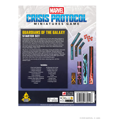 PRE-ORDER: Marvel: Crisis Protocol - Guardians of the Galaxy Starter Set