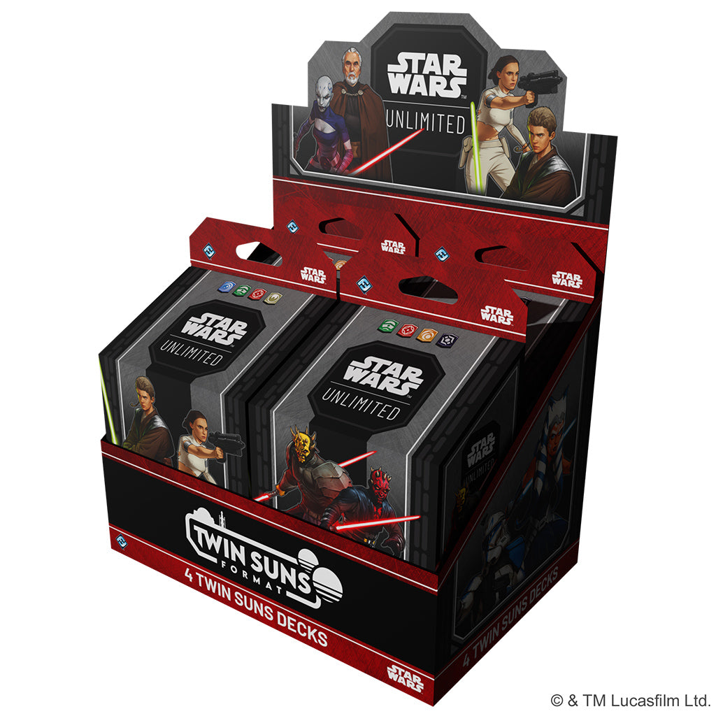 Star Wars: Unlimited – 2026 Twin Suns Deck Display