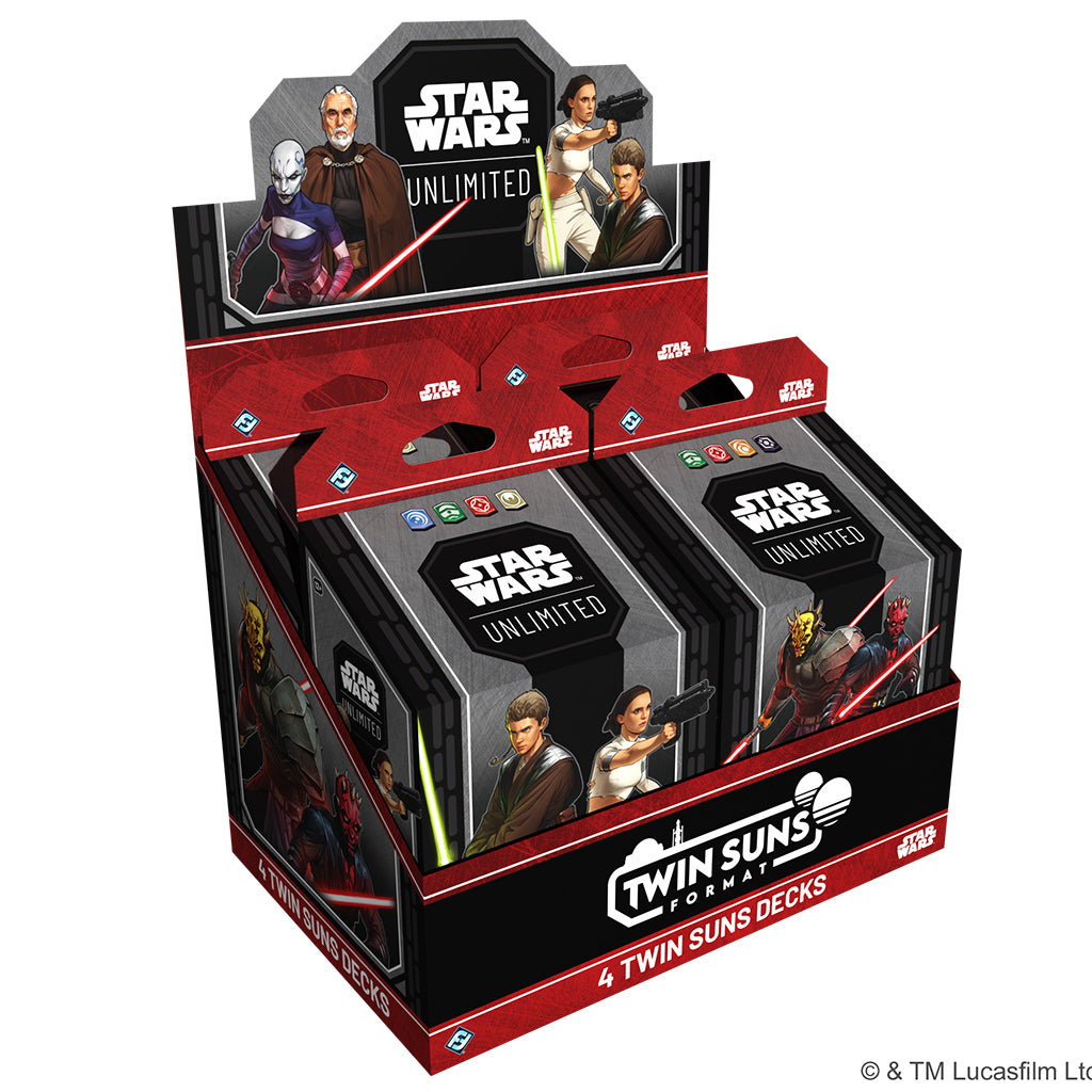 Star Wars: Unlimited – 2026 Twin Suns Deck Display