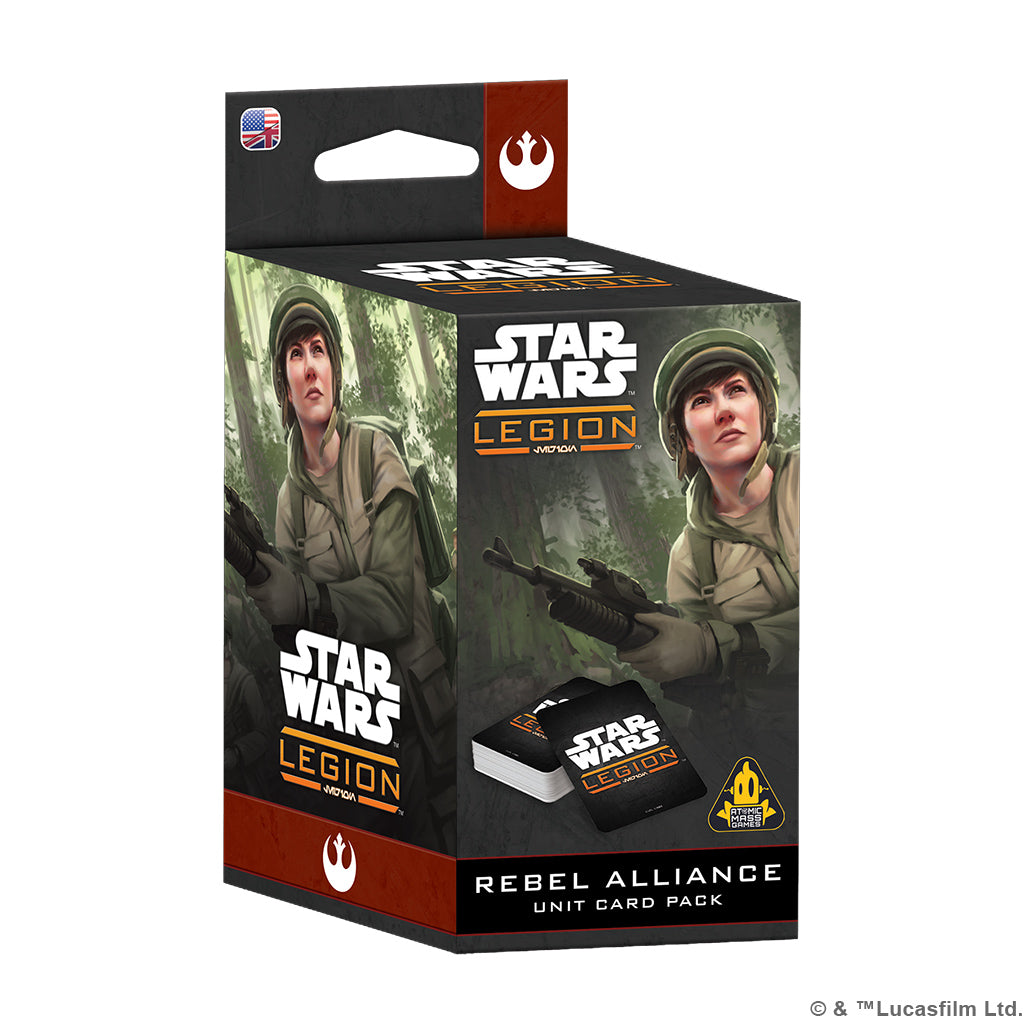 PRE-ORDER: Star Wars: Legion - Rebel Alliance - Unit Card Pack