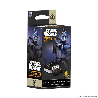 PRE-ORDER: Star Wars: Legion - Galactic Republic - Unit Card Pack