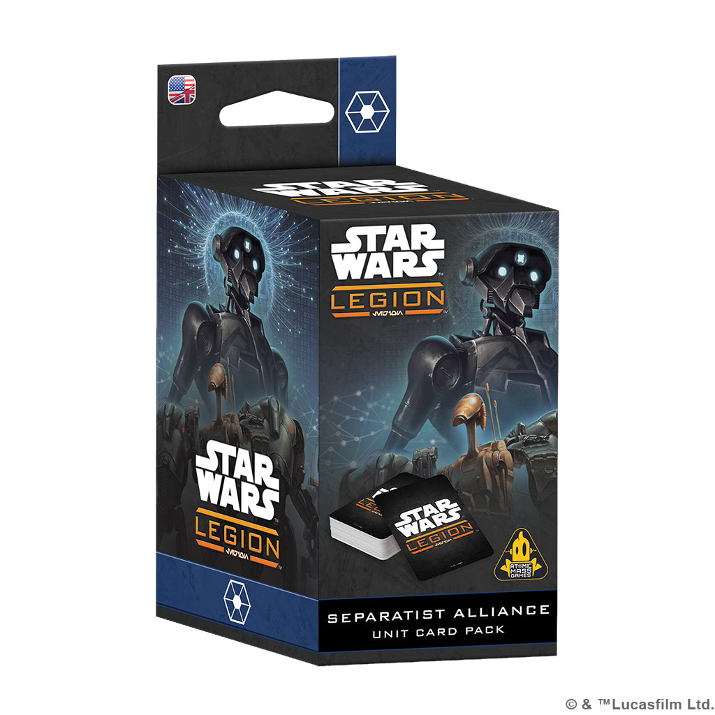 PRE-ORDER: Star Wars: Legion - Separatist Alliance - Unit Card Pack
