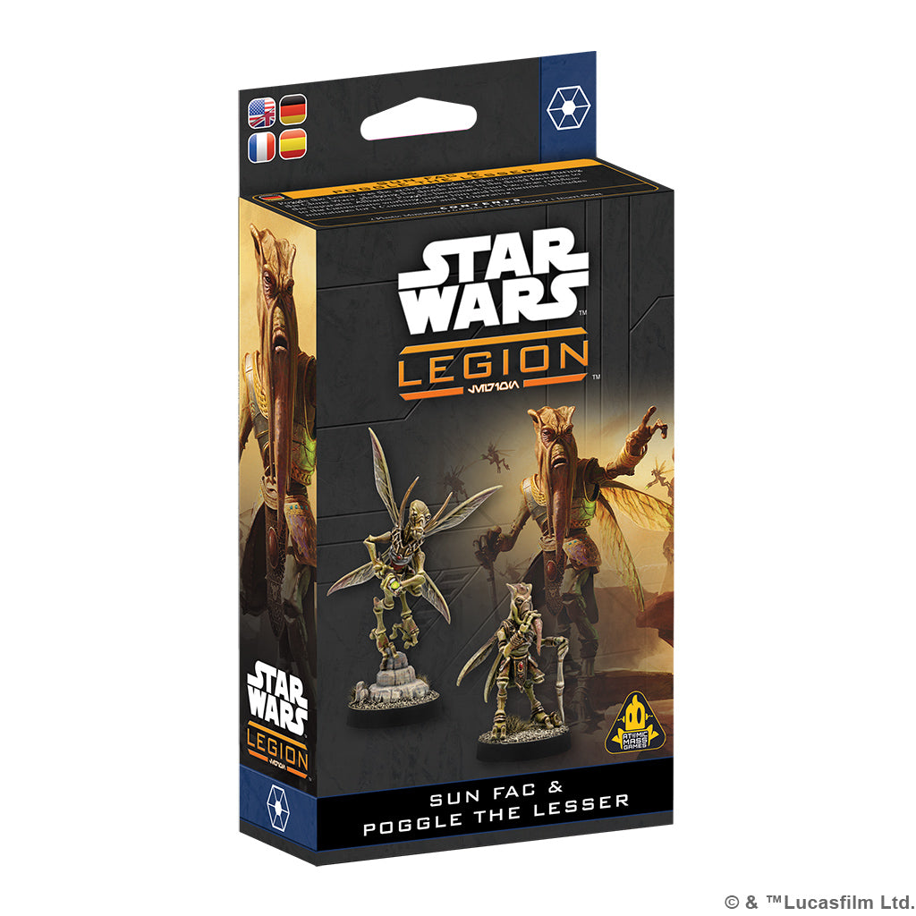 PRE-ORDER: Star Wars: Legion – Poggle the Lesser &amp; Sun Fac