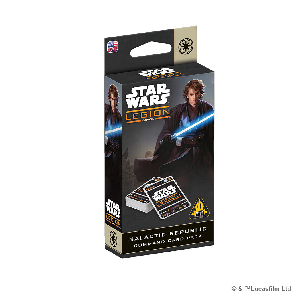 PRE-ORDER: Star Wars: Legion - Galactic Republic - Command Card Pack