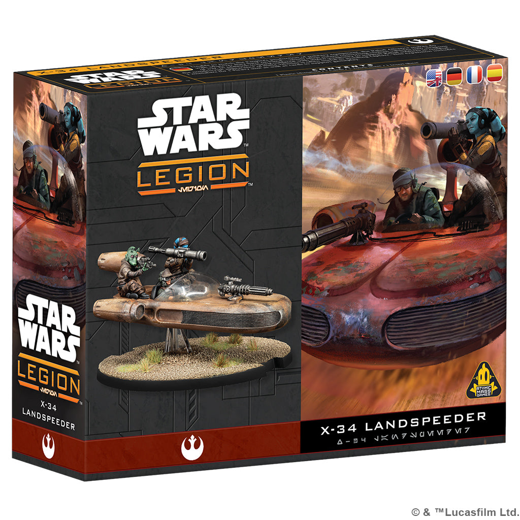 PRE-ORDER: Star Wars: Legion - X-34 Landspeeder