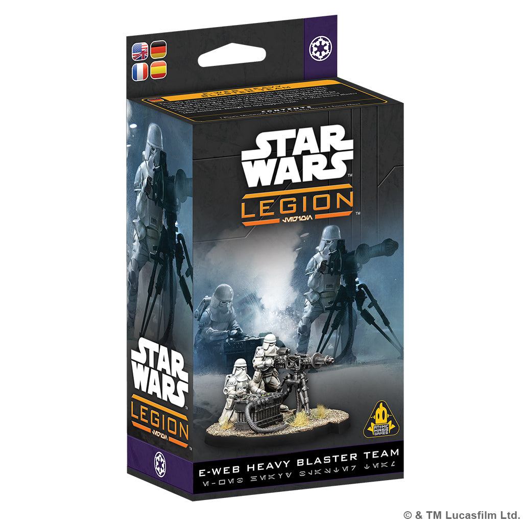 PRE-ORDER: Star Wars: Legion – E-Web Heavy Blaster Team